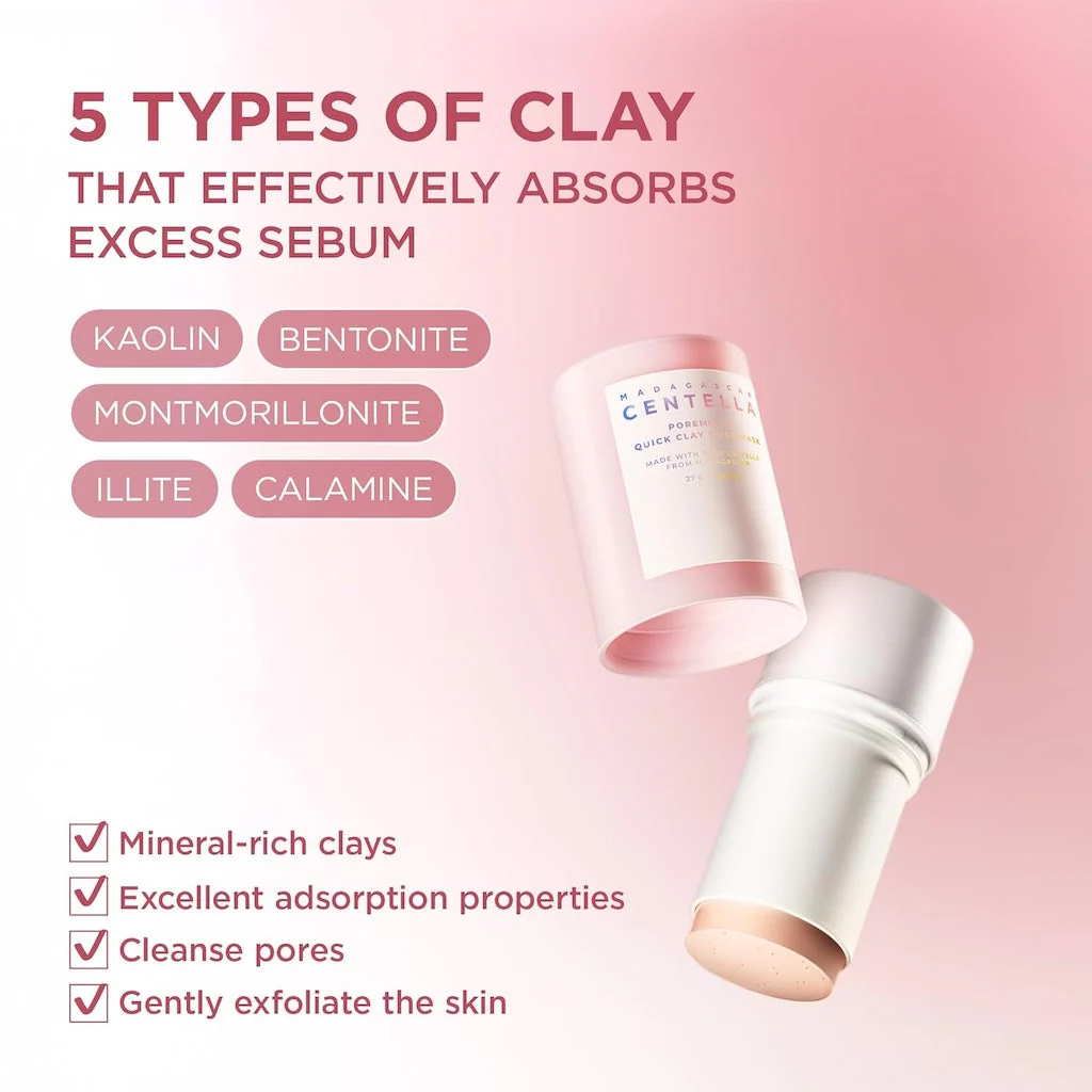 Madagascar Centella Poremizing Quick Clay Stick Mask - Image 5