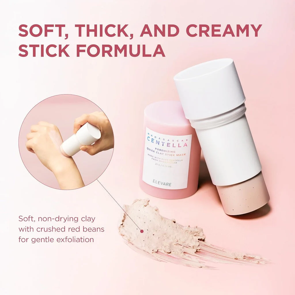 Madagascar Centella Poremizing Quick Clay Stick Mask - Image 6
